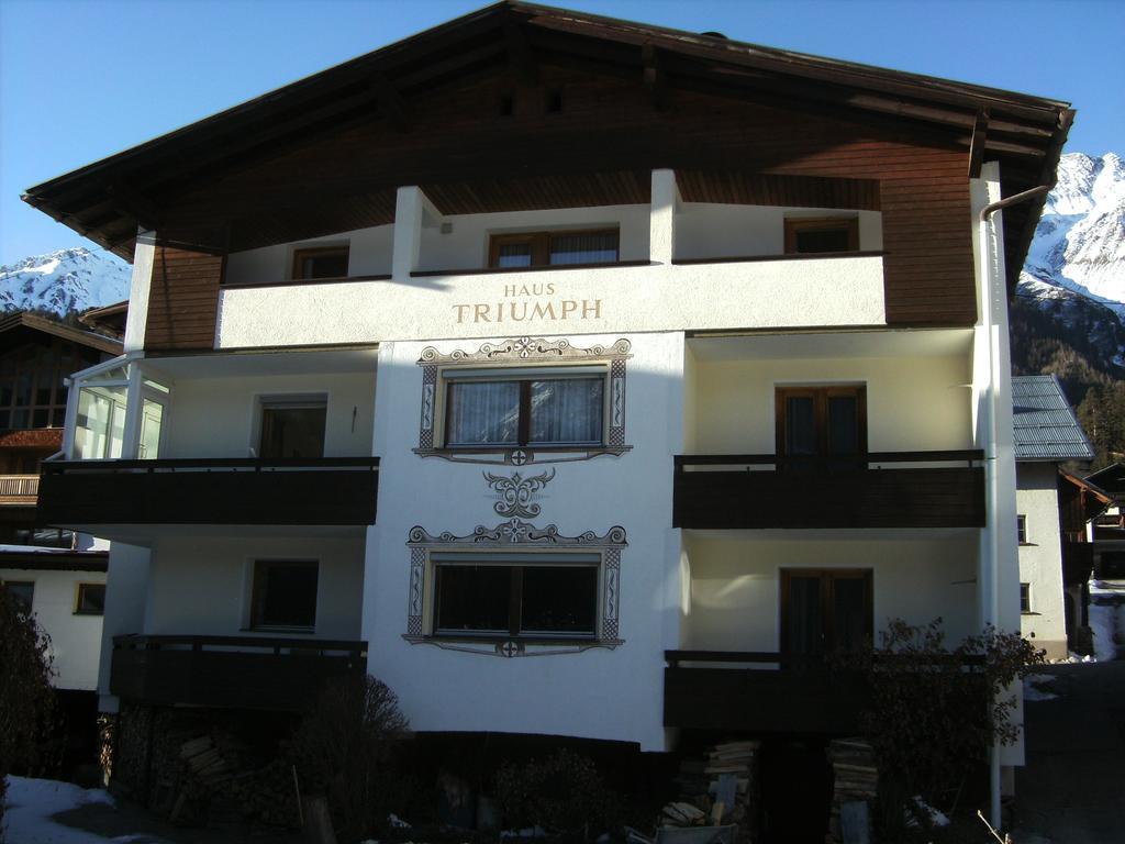 Haus Triumph Lägenhet Pettneu am Arlberg Exteriör bild