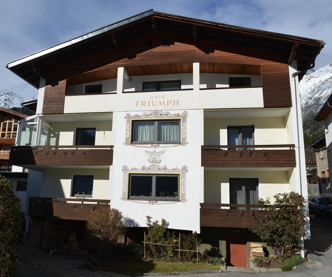 Haus Triumph Lägenhet Pettneu am Arlberg Exteriör bild