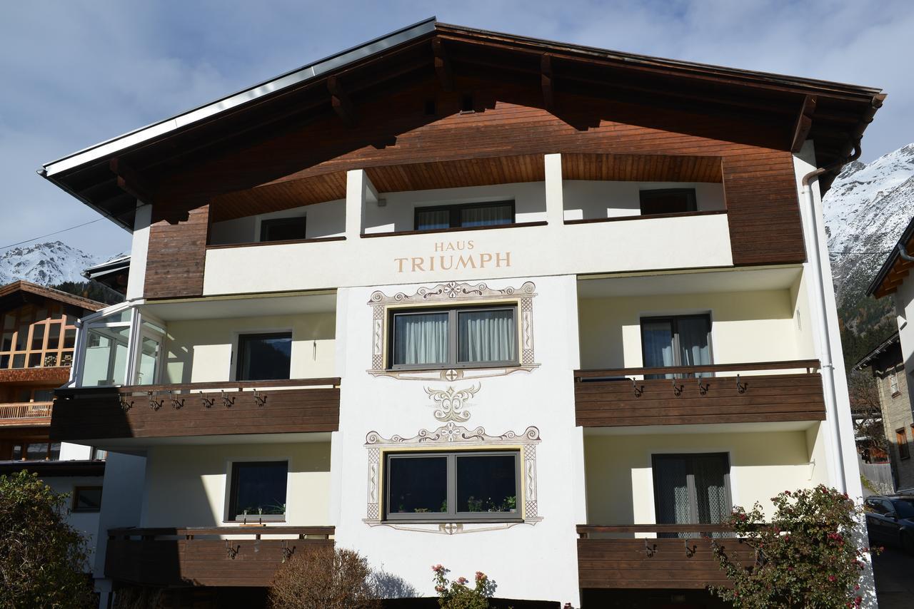Haus Triumph Lägenhet Pettneu am Arlberg Exteriör bild